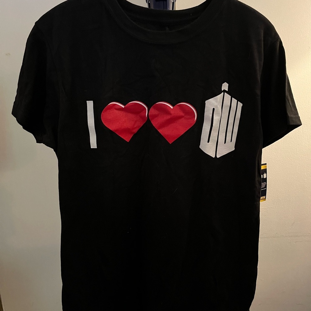 Ripple Junction Black Doctor Who T-Shirt